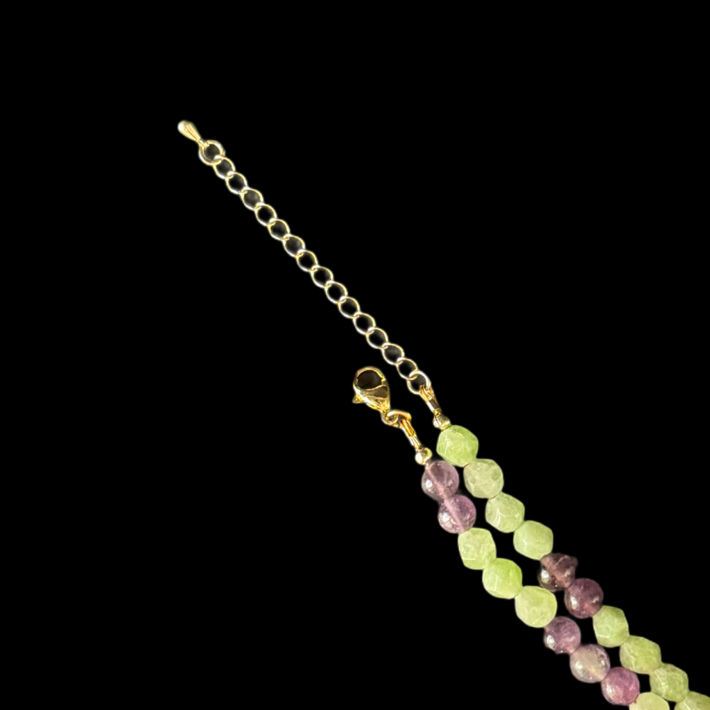 Wild Harmony Heart necklace — clasp and extension chain detail